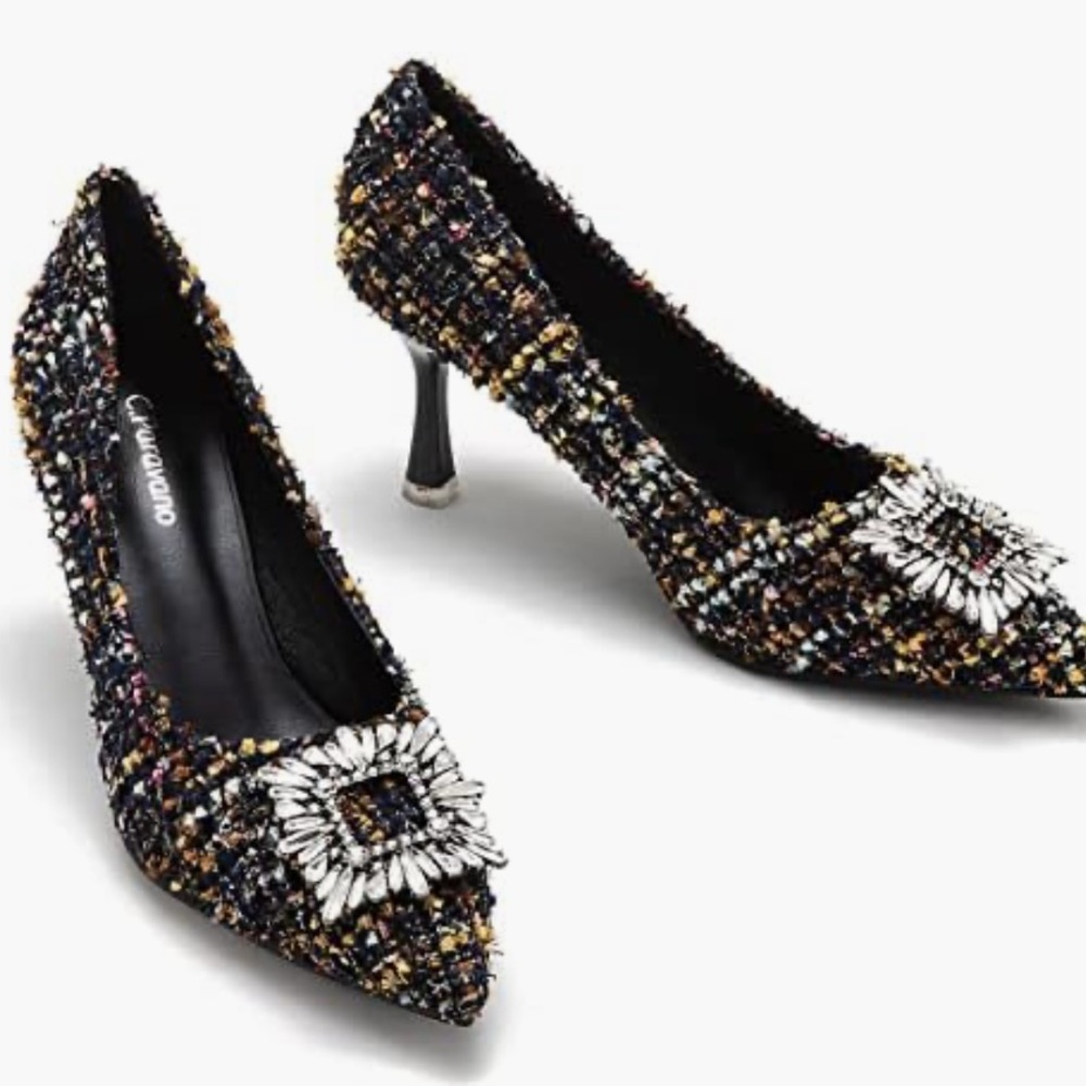 NWT C. Caravan Kitten Heel Shoes